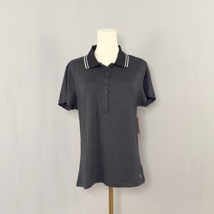 Classic Black Polo Shirt for Women